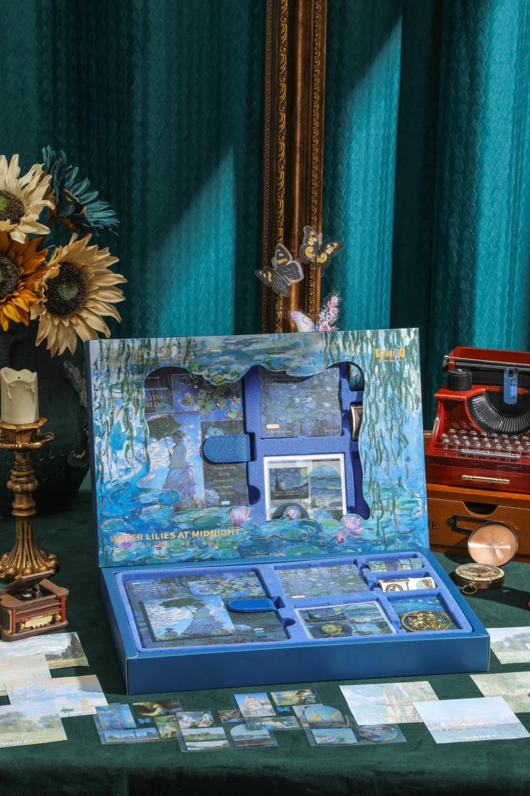Van Gogh jumbo journaling kit, Blue edition