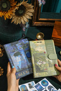 Blue and Green notebooks