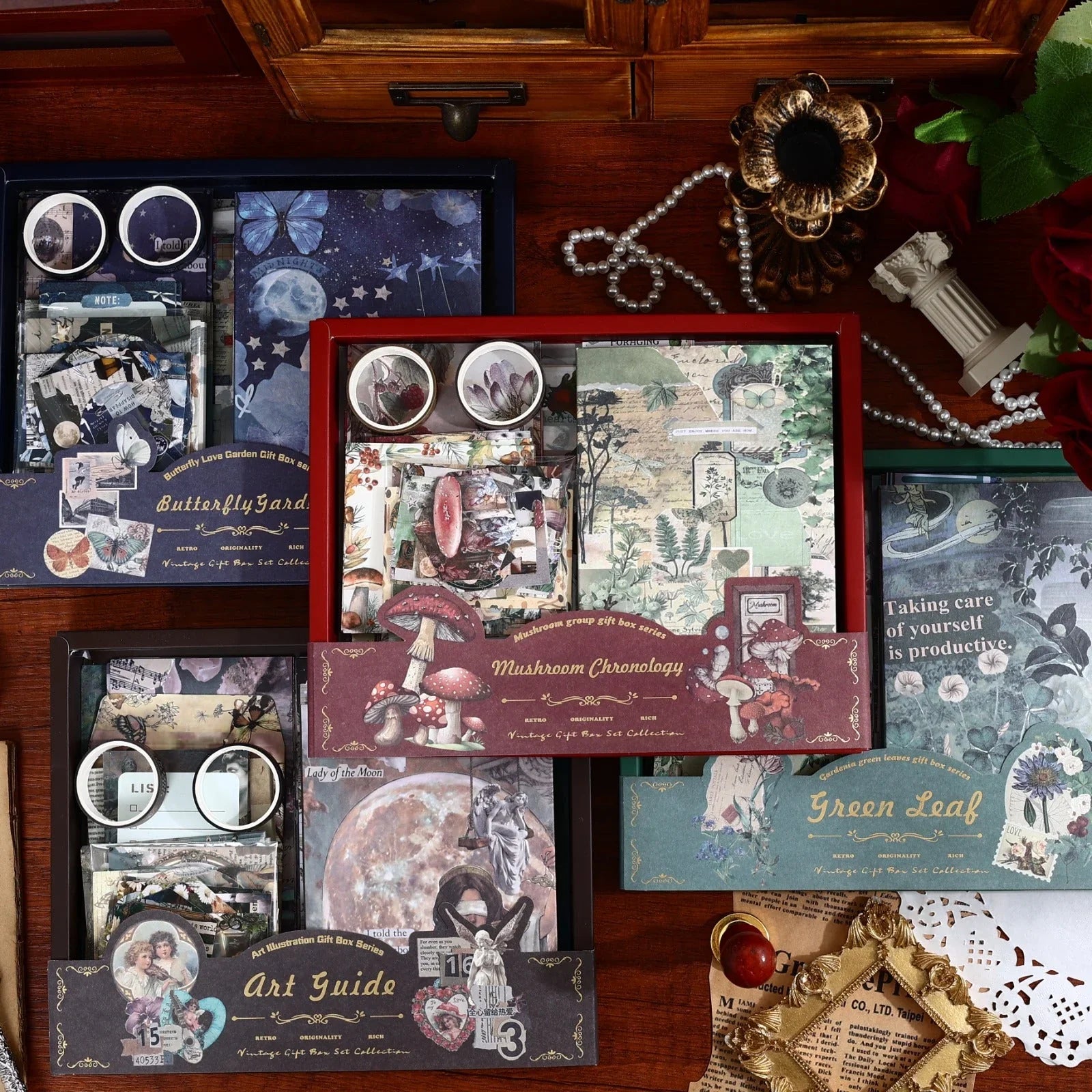 Retro Journaling Scrapbooking Kit - Limited Edition & Free Shipping