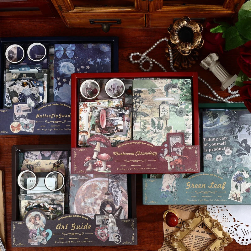 Retro Journaling Scrapbooking Kit - Limited Edition & Free Shipping