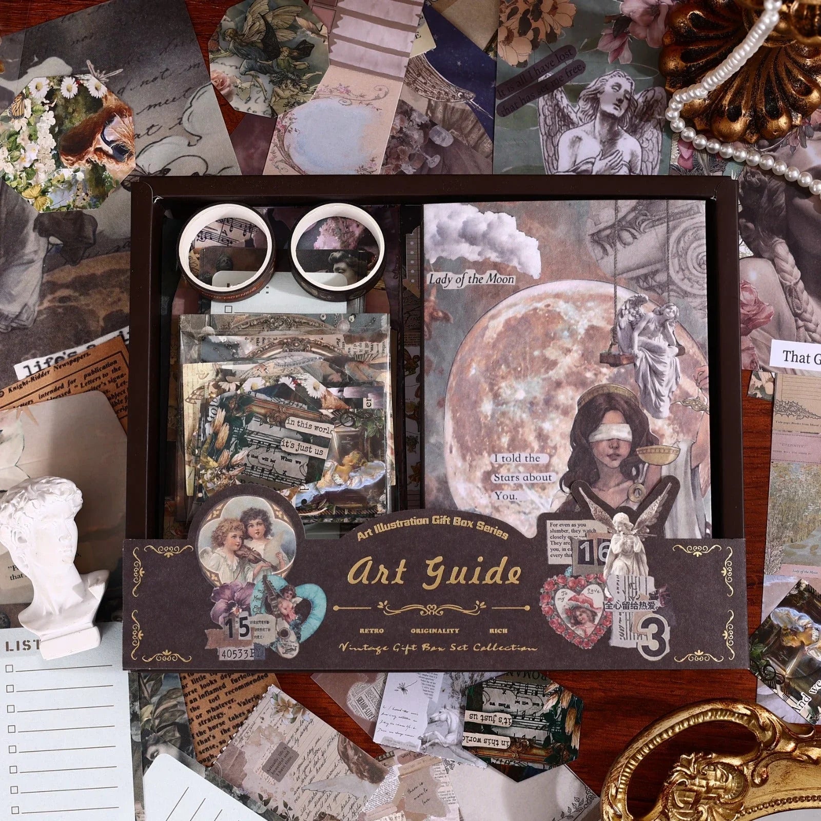 Retro Journaling Scrapbooking Kit - Limited Edition & Free Shipping