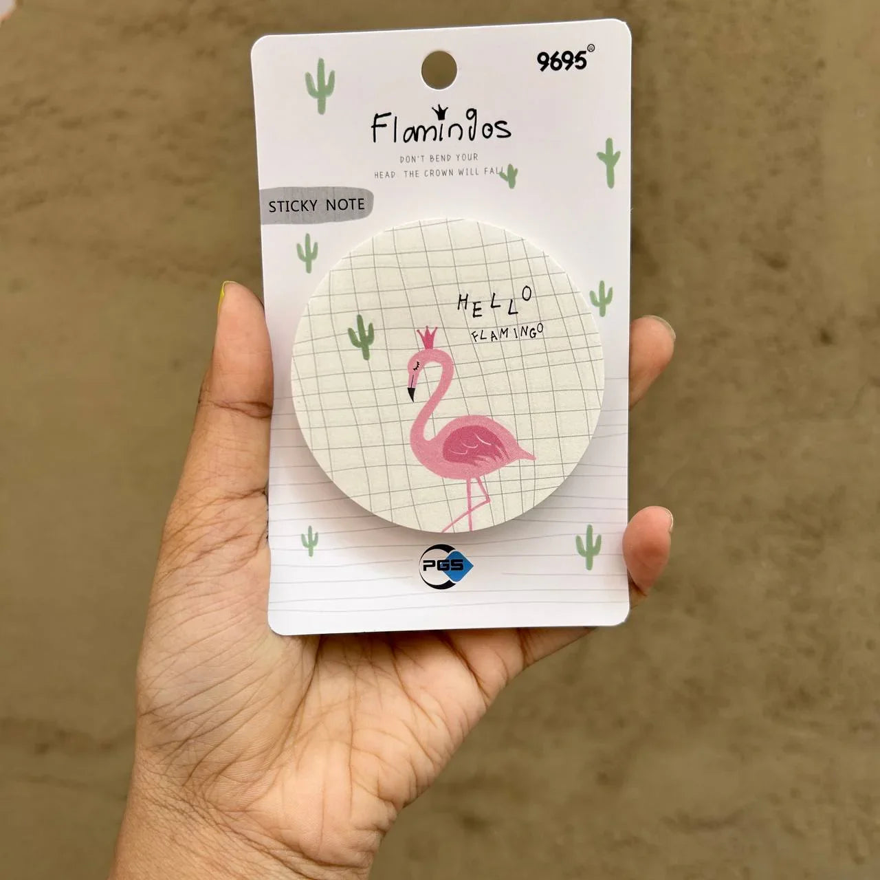 Flamingos Sticky Notes | get organised with sticky Notes | 75 Sheets | Pack Of 1