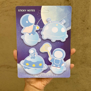 Space edition sticky notes  | sticky Notes | 80 Sheets |