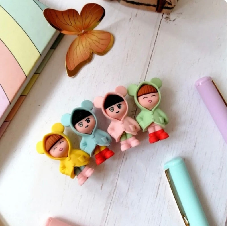 (Buy 1 get 1 free ) Cute boy Eraser l Pack of 1