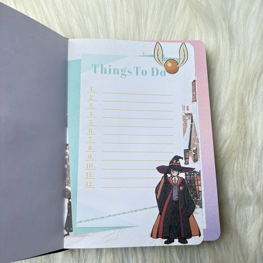 Harry Potter B5 3D Spinner Hardbound Planner