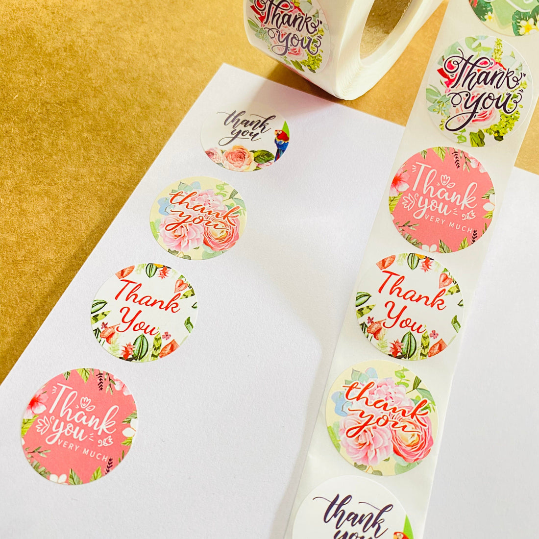 Sticker You Labels Affordable Thank You Stickers & Labels - 0.20 Paisa Per Sticker – Inkarto