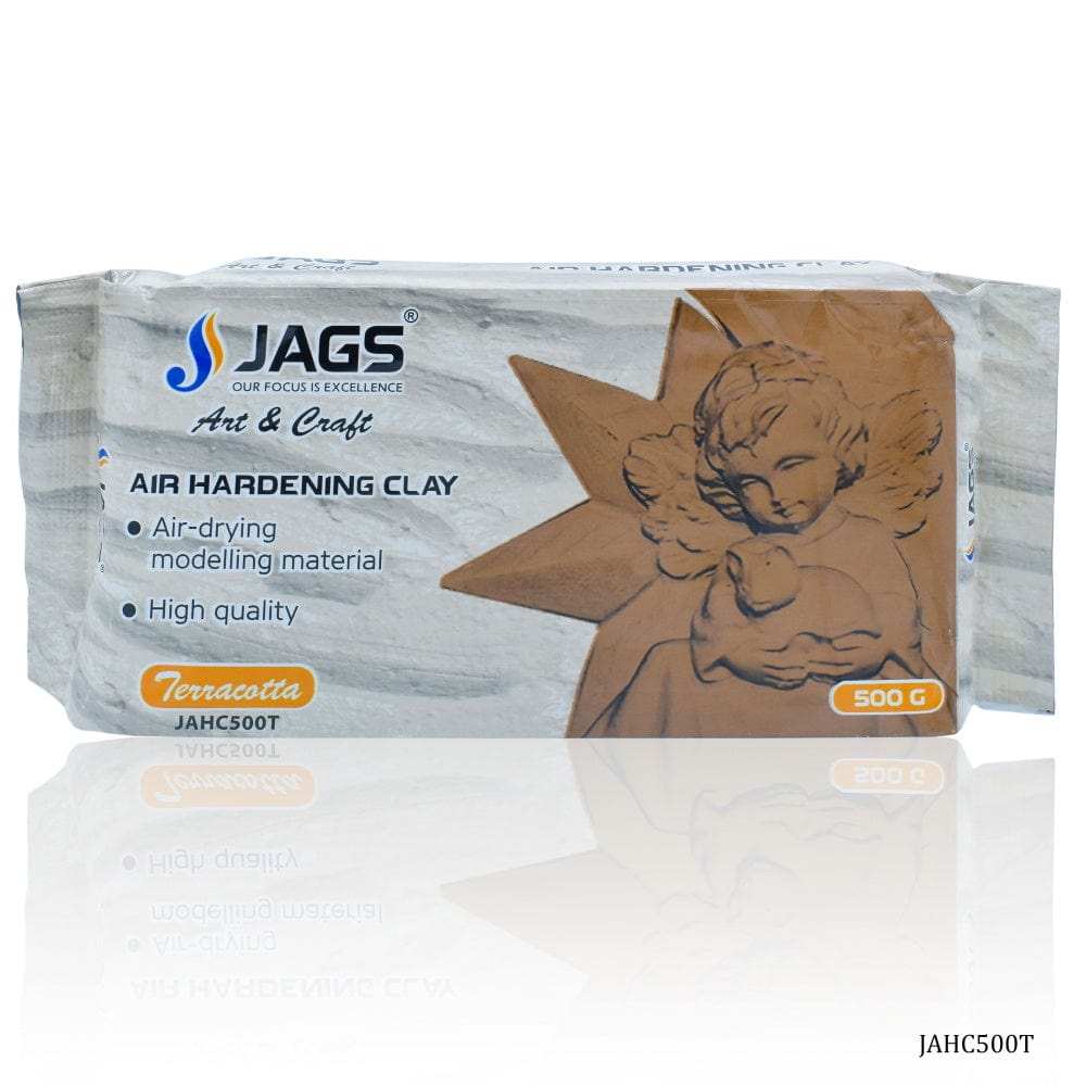 Premium Air Hardening Clay 500Grams Terracotta JAHC500T