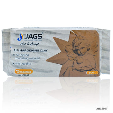 Premium Air Hardening Clay 500Grams Terracotta JAHC500T