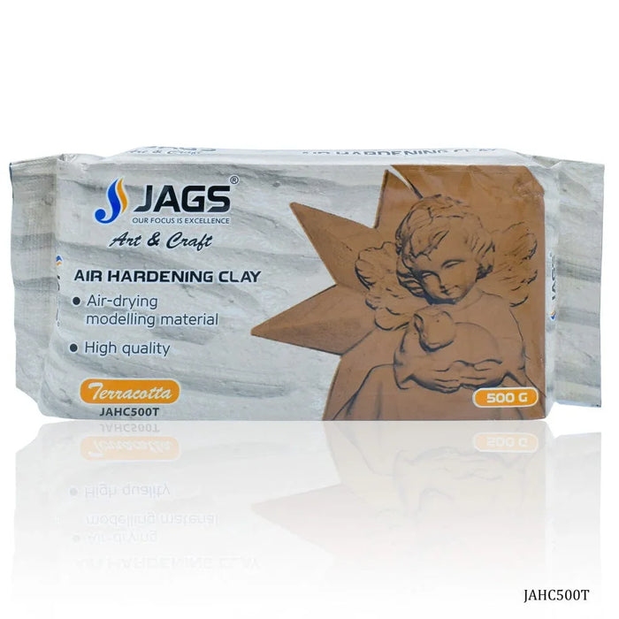 Premium Air Hardening Clay 500Grams Terracotta JAHC500T
