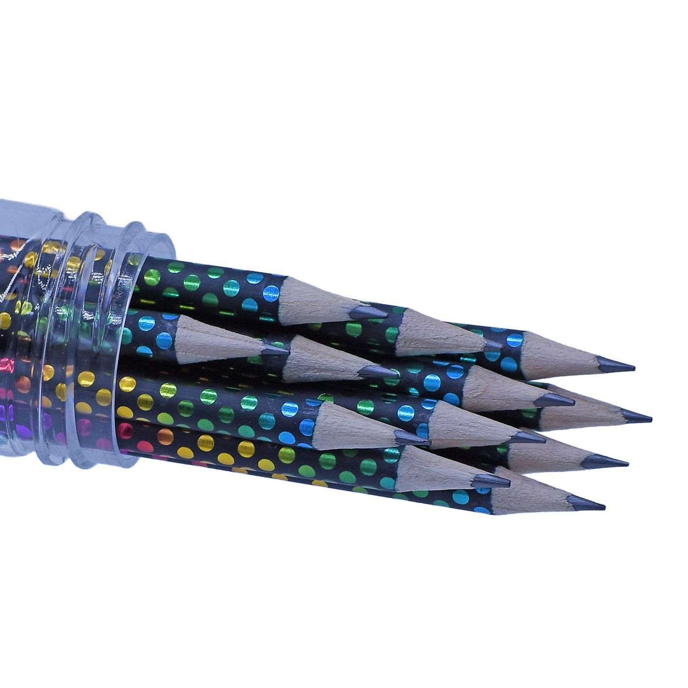 HB Pencils with Eraser Tips Polka Dot