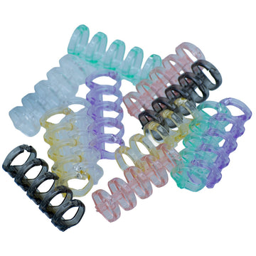 Book Ring Five Hole Clamp Ring Plastic 12Pcs Box JB167-D
