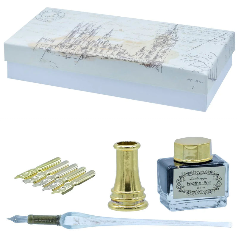 Crystal Fountain Pen Gift Box 8 Pics