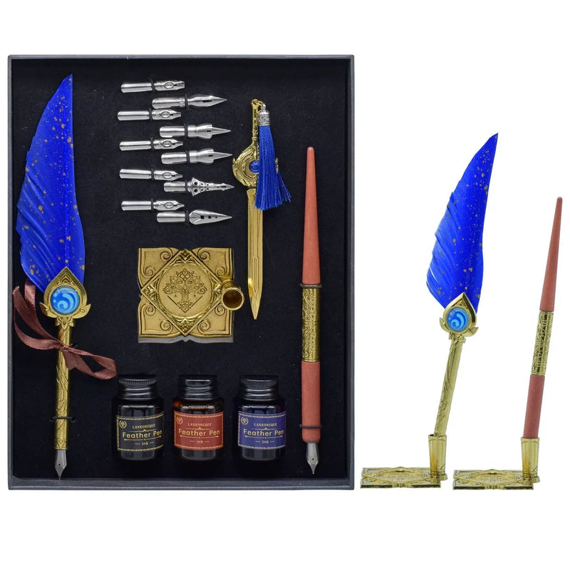 Feather Fountain Pen Gift Box for corporate gifts