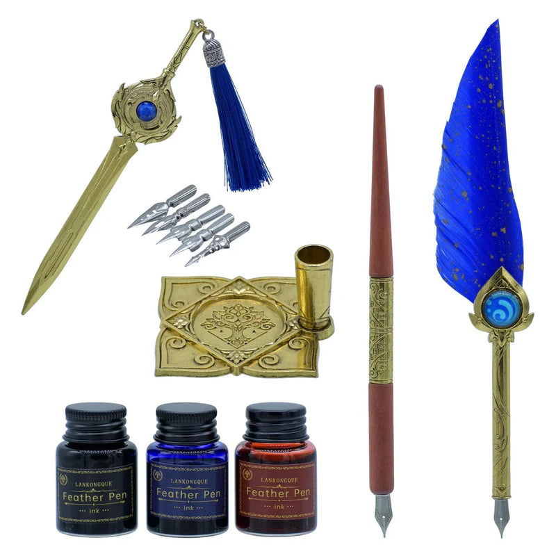 Feather Fountain Pen Gift Box for corporate gifts