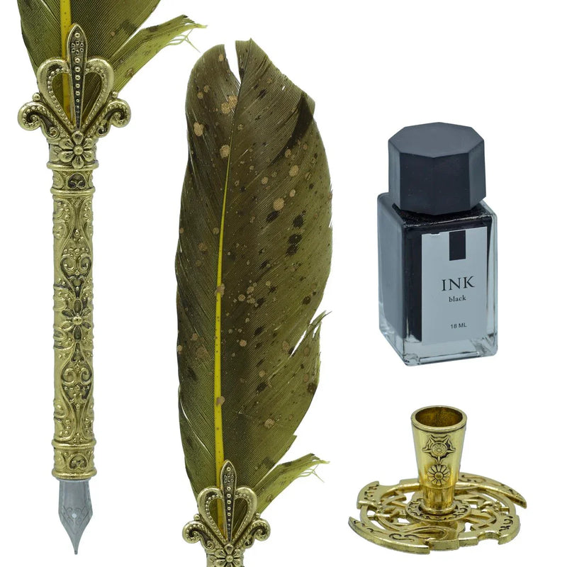 Feather Fountain Pen Gift Box Set