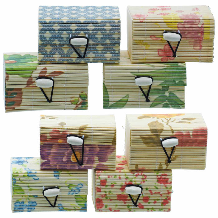 Rectangle Bamboo Jewellery Box l 1 Pcs l JC-007
