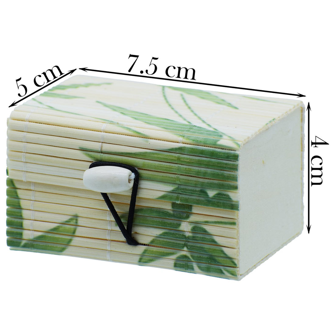 Rectangle Bamboo Jewellery Box l 1 Pcs l JC-007