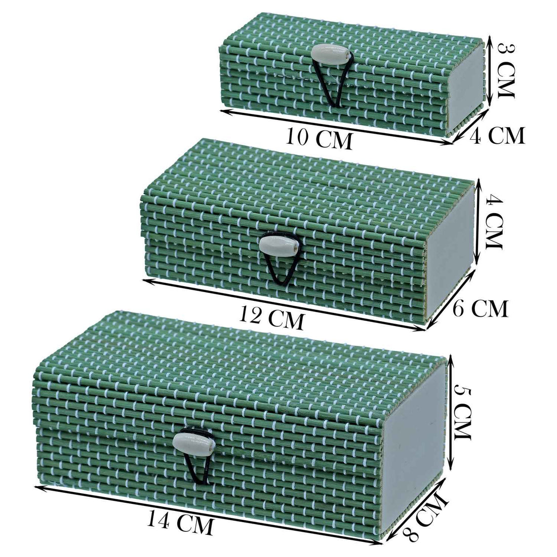 Bamboo Jewellery Box 2Pcs Set JC-826 - Main