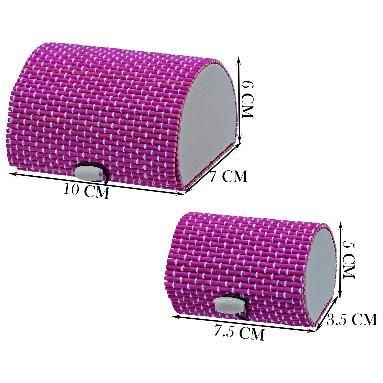 Bamboo Jewellery Box 2Pcs Set JC-893 - View 2