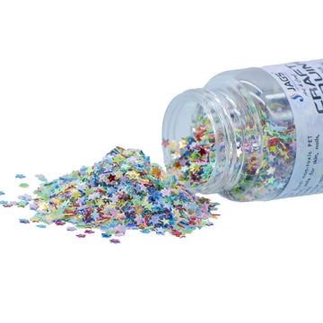 Craft Sequins Multi Colour Star l 5MM l JDSM06 l 20Gms