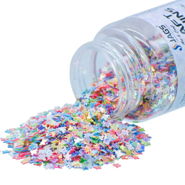 Craft Sequins Multi Colour Butterfly l 3MM l JDSM16 l 20Gms