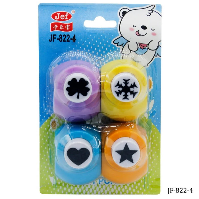Craft Punch Set Of 4 Pics JF-822-4
