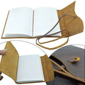 Handmade Note Book Suede Tie Up 20cmX15cm JKF196