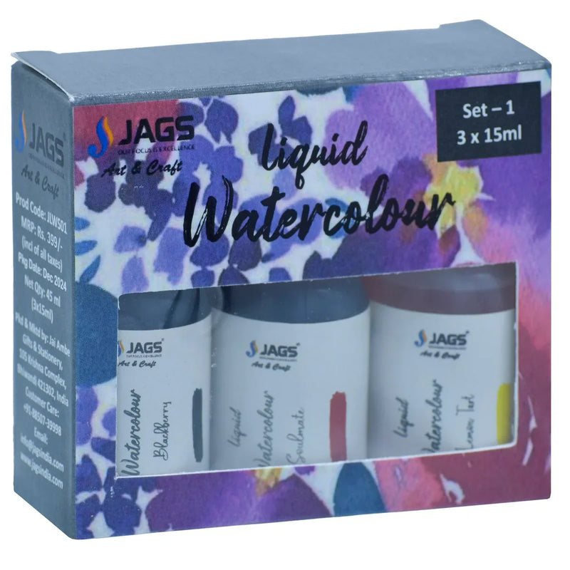 Liquid Watercolour l Set Of 3 Pics l JLWS01