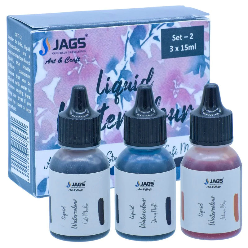 Liquid Watercolour l Set Of 3 Pics l JLWS02