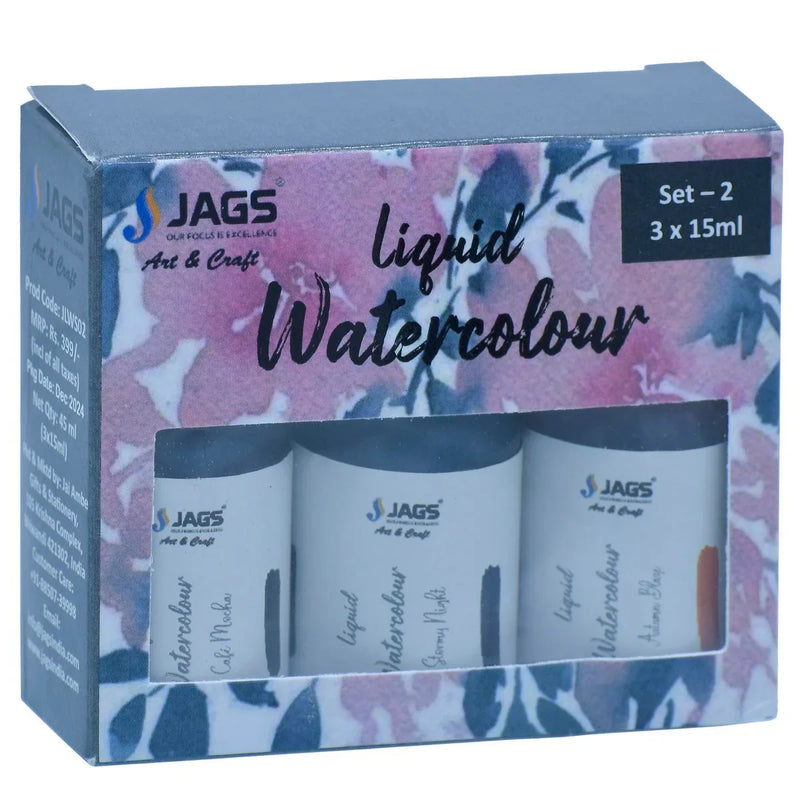 Liquid Watercolour l Set Of 3 Pics l JLWS02