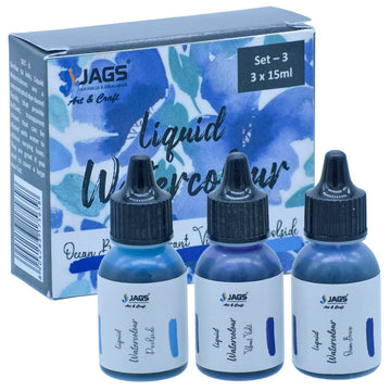 Liquid Watercolour l Set Of 3 Pics l JLWS03