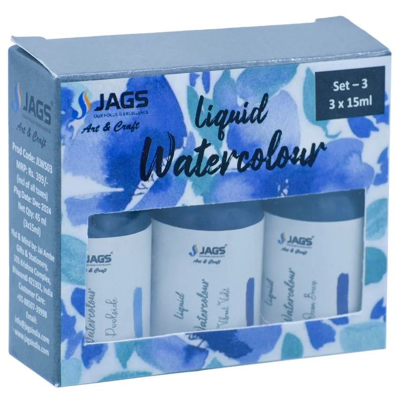 Liquid Watercolour l Set Of 3 Pics l JLWS03