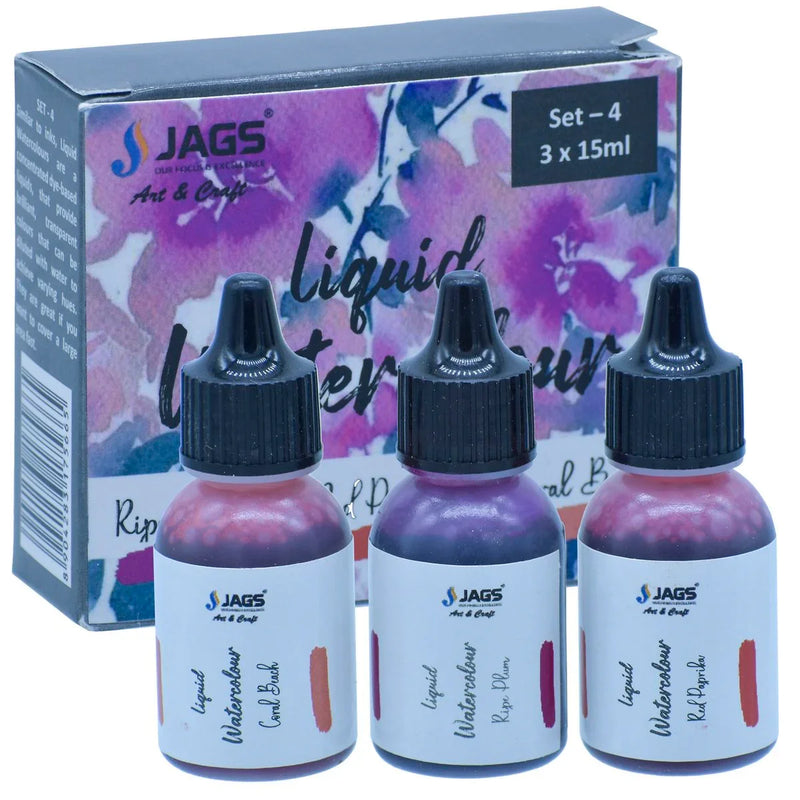 Liquid Watercolour l Set Of 3 Pics l JLWS04