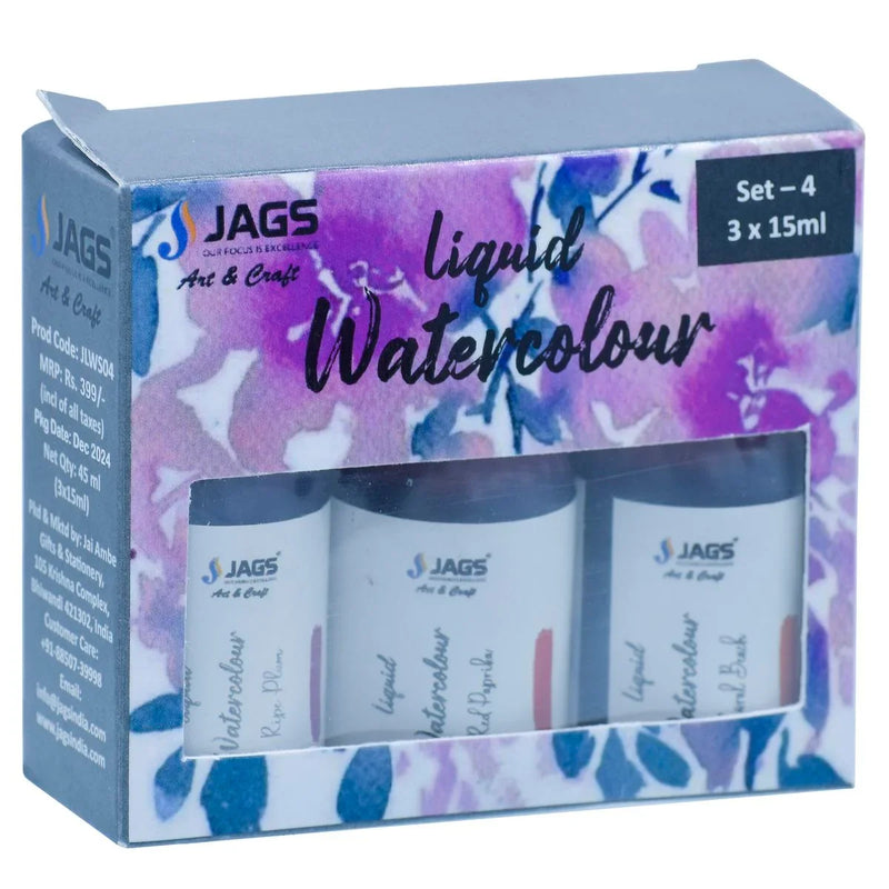 Liquid Watercolour l Set Of 3 Pics l JLWS04