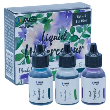 Liquid Watercolour l Set Of 3 Pics l JLWS05