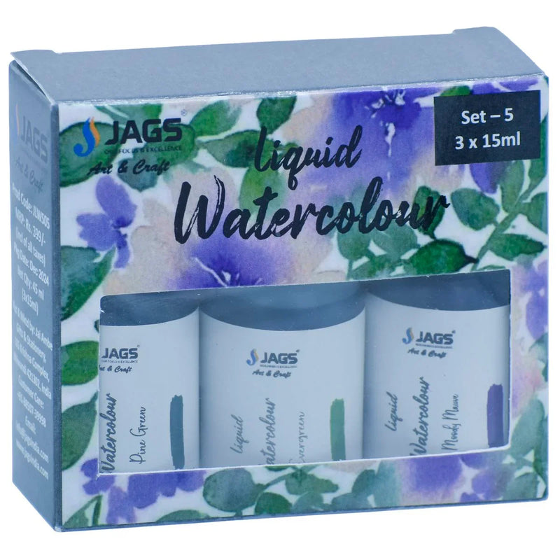 Liquid Watercolour l Set Of 3 Pics l JLWS05