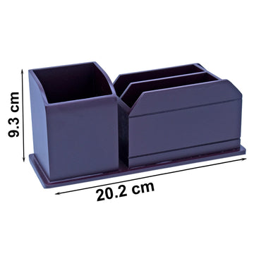 Wooden Pen Stand Desk Organizer 20.2 cm