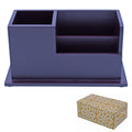 Wooden Pen Stand Desk Organizer 19 cm view 2