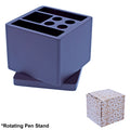 Wooden Pen Stand Multi-Compartment Desk Organizer 9.5 cm view 2