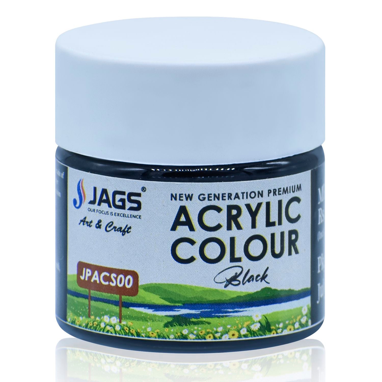 Acrylic Colour 15ml Black