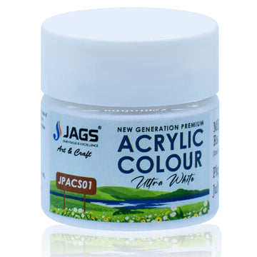 Acrylic Colour 15ml Ultra White
