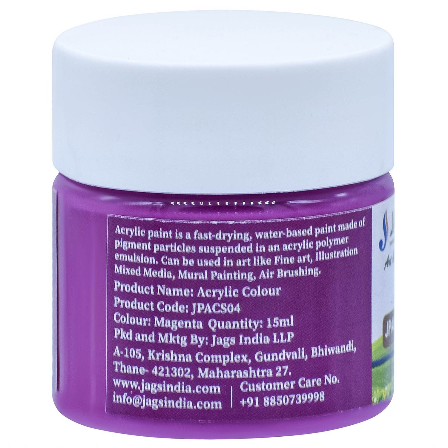 Acrylic Colour 15ml Magenta alternate view 2