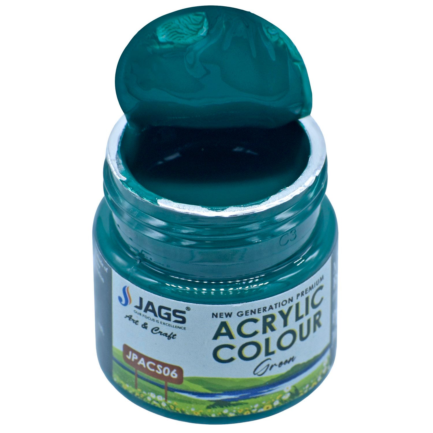 Acrylic Colour 15ml Green alternate view