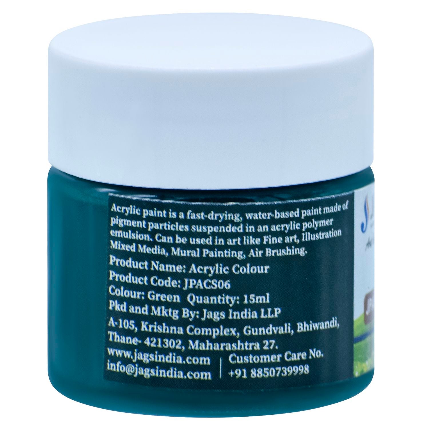 Acrylic Colour 15ml Green alternate view 2