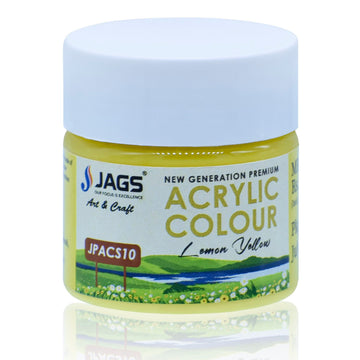 Acrylic Colour 15ml Lemon Yellow