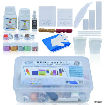 (Special Edition) Jags Resin Art Kit For Bookmark, Feather & spotify music making | JRAK300