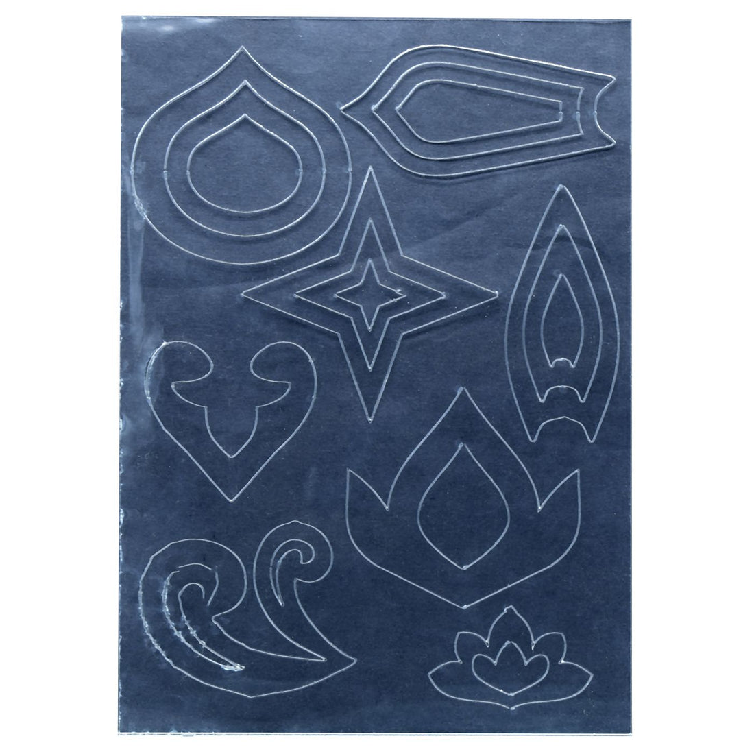 Reusable Mandala Design Stencil A5 l Pack of 1