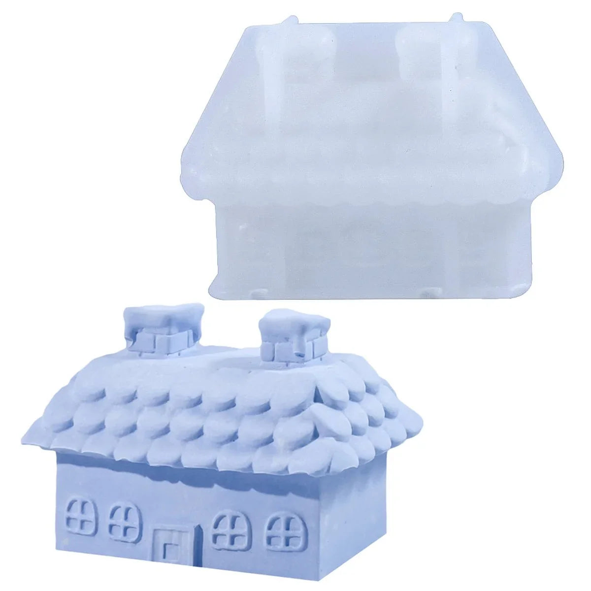 Candle & Resin Silicone Mould House Candle JSM110 l Pack of 1