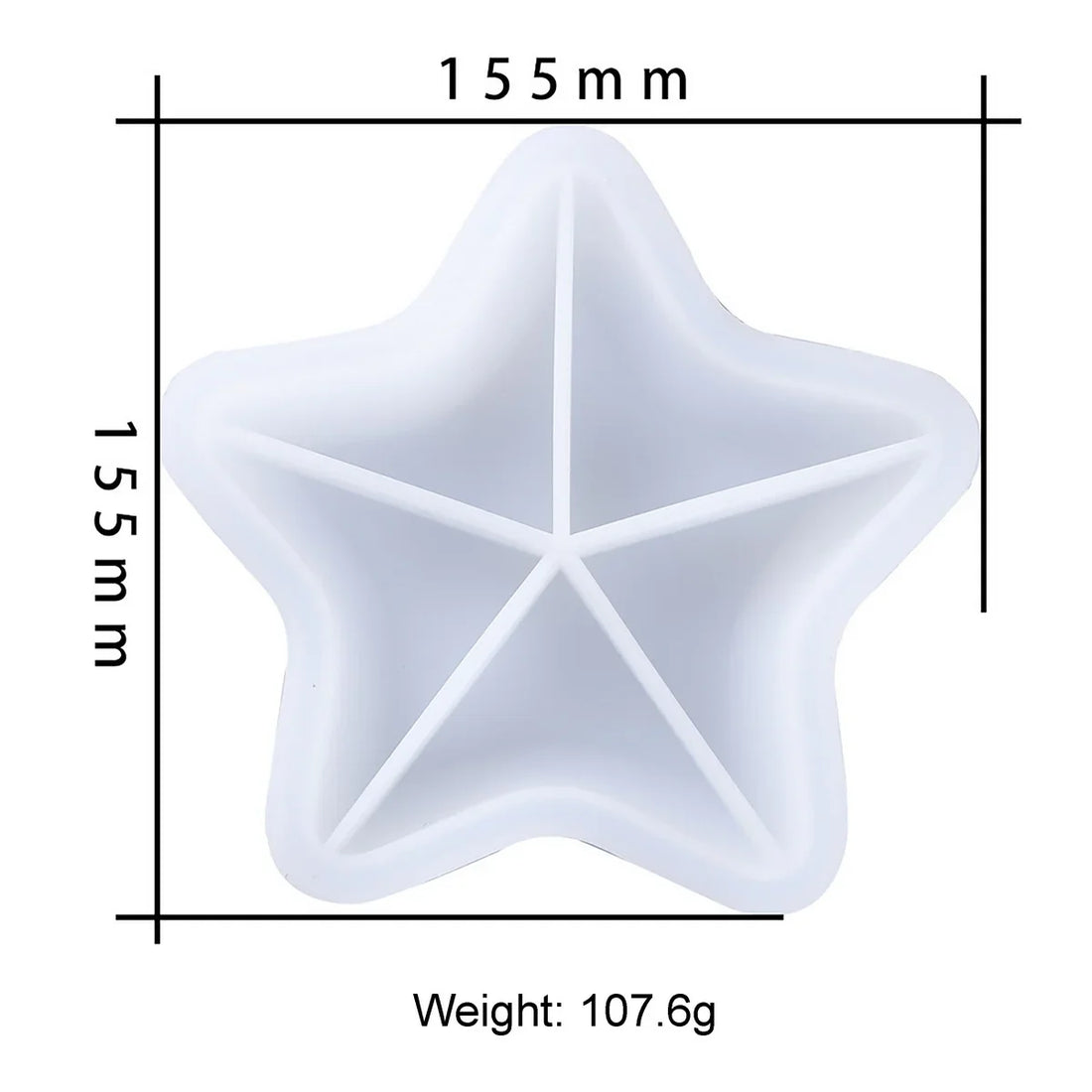 Candle & Resin Silicone Mould Star Fish JSM11 l Pack of 1