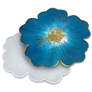 Candle & Resin Silicone Mould Open Lotus Tray Design JSM125 l Pack of 1